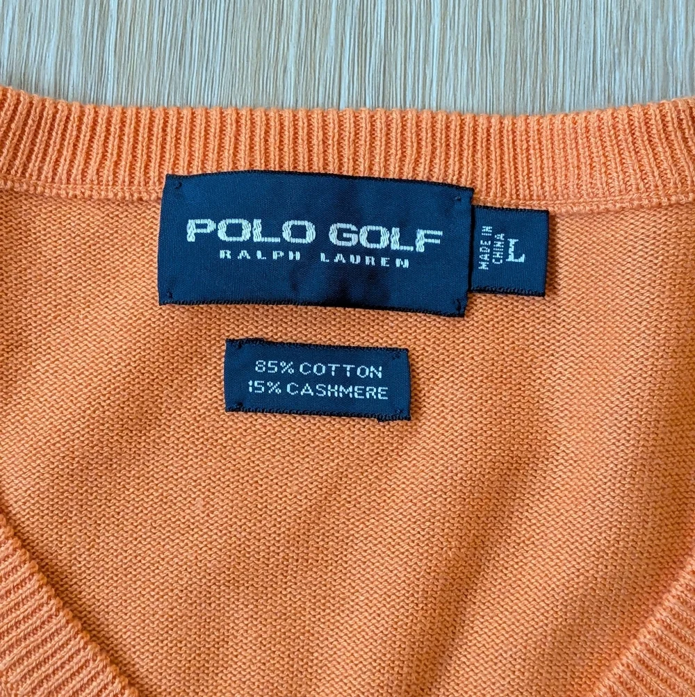 Polo Ralph Lauren Sweater Men's Large Golf U.S. Open 2012 Cashmere Blend